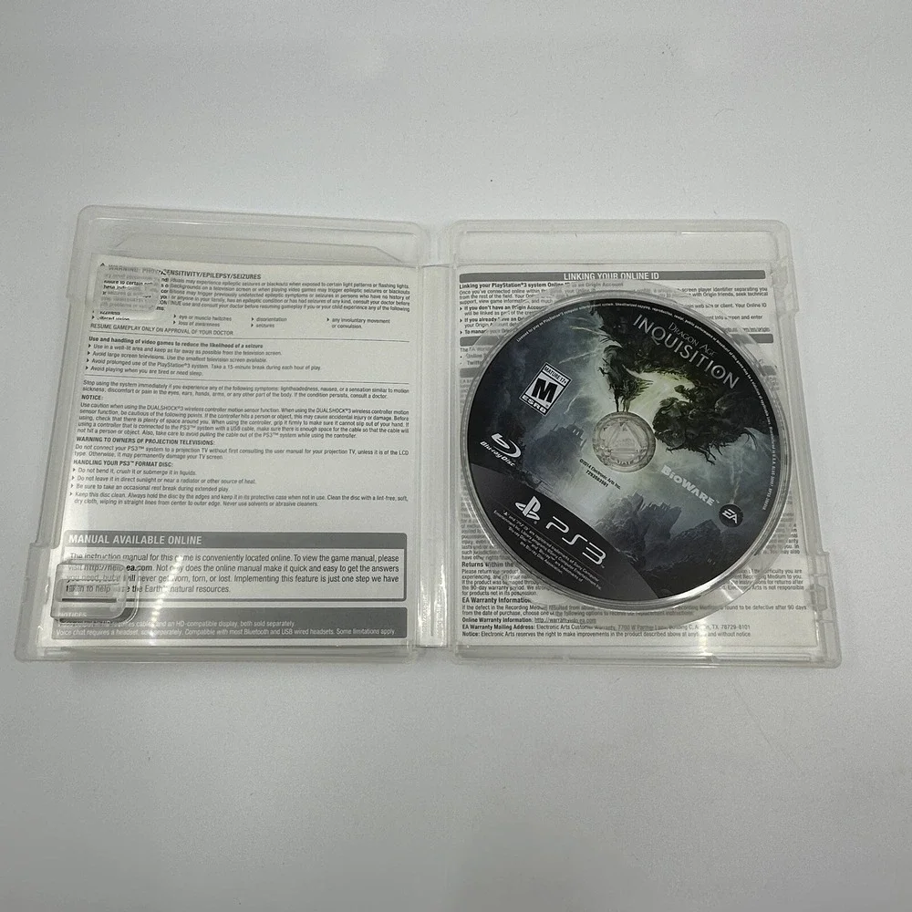 Dragon Age: Inquisition (PlayStation 3, 2014) Complete‎ Tested Working